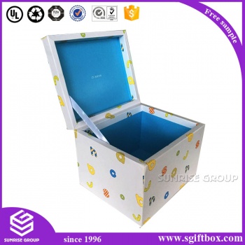 Cute Square Packaging Gift Baby Love Paper Packaging Box
