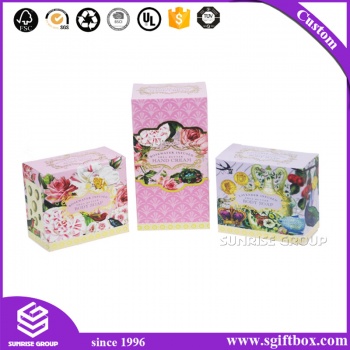 Custom Design Soft Paper Packaging Cosmetic Gift Box 
