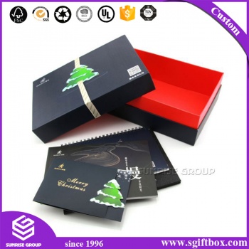 China Factory Direct Wholesale Custom Logo Printed Paper Christmas Gift Box