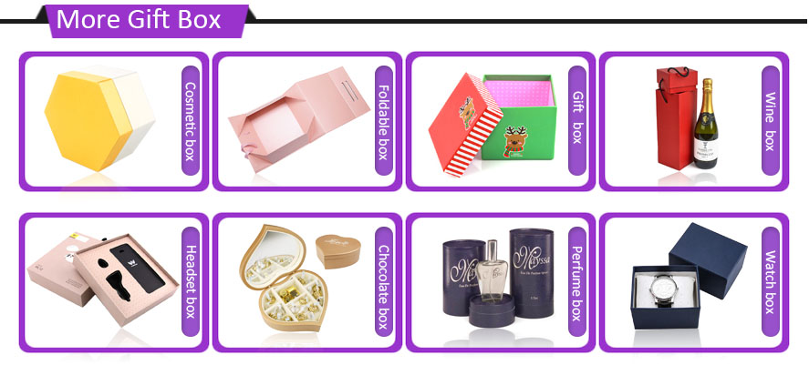 Customized Size Luxury Design Paper Gift Chocolate Box
