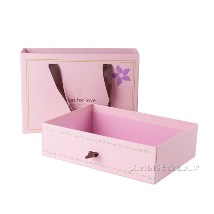 Custom Luxury Cardboard Drawer Packaging Gift Box