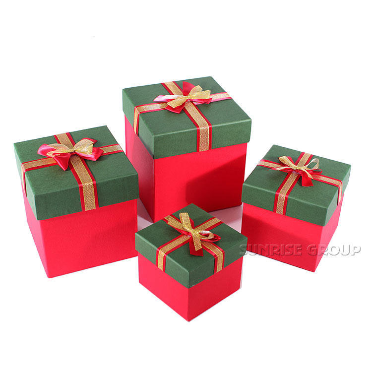Elegant Paper Packaging Gift Box for Christmas 