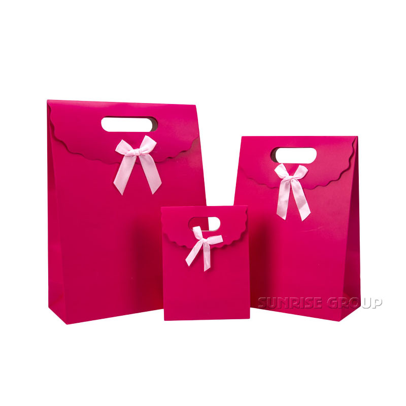Paper Bag Handbag For Packaging Dress Clothing Gift Shoes
