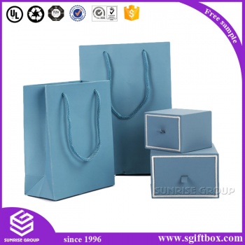 High-end Custom Handmade Jewelry Paper Box Paper Bag