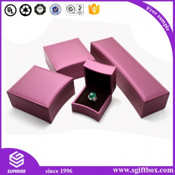 High-end Custom Leather Fashion Design Jewelry Box
