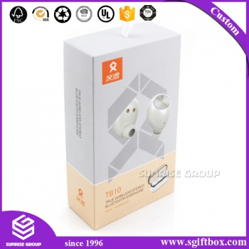 Custom Printed Lid-off Box for Earphone