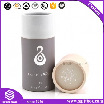 Round Small Rigid Paper Custom Printed Gift Box