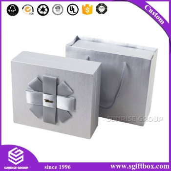 Luxury Lid-off Cardboard Paper Gift Shopping Cloth Packaging Box