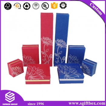 Hot Sale Chinese Style Cardboard Jewelry Box Suit