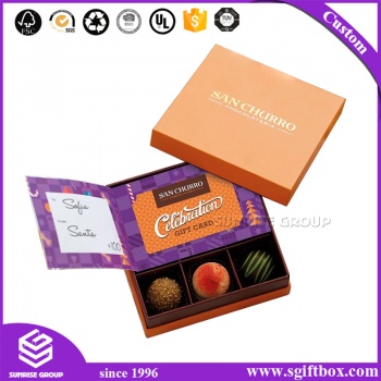 Special Design Candy Box for Kids Chocolate Packaging Box
