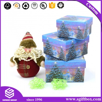 Hand-made Custom Hot Selling Best Christmas Gifts Packaging Box for Kids