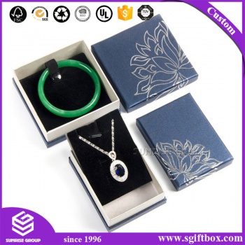Light Red Blue Wholesale Unique Paper Jewelry Bangle Gift Boxes
