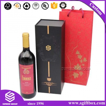 Custom Wholesale Cardboard Paper Packaging Gift Wine Box