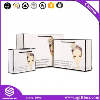 Custom Elegant Paper Bag for Packaging Gift Paper Bag