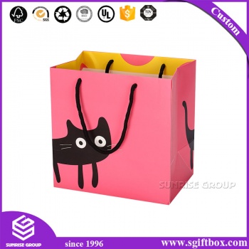 Baby Cloth Packaging Handles Paper Bag