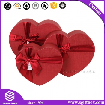 New Design Custom Heart Shape Gift Box for Packaging