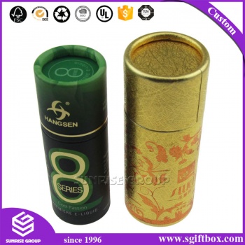 Customized Fancy Custom Printing Round Storage Badminton Packaging Box