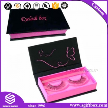 Different Sizes Cardboard Packaging Eyelash Paper Cosmetic Storage Box