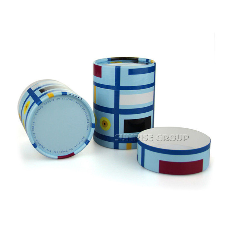 Top level Decorative Design Round Packaging Box