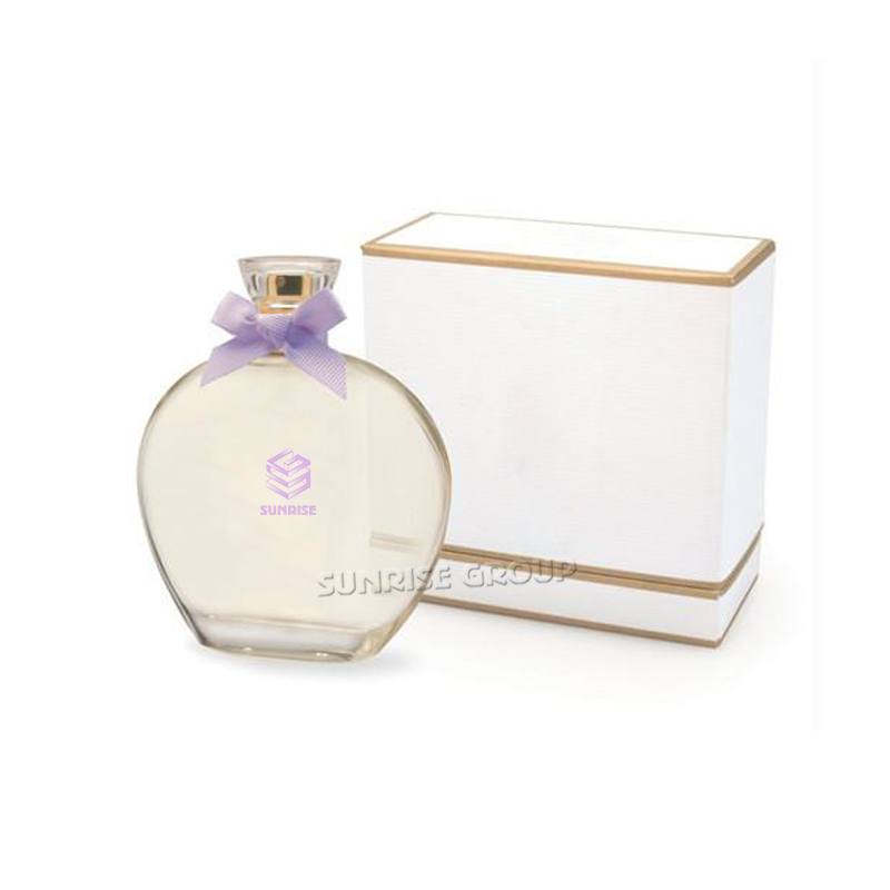 High-end Gold Foil Printing Special Design Cosmetic Perfume Paper Box 