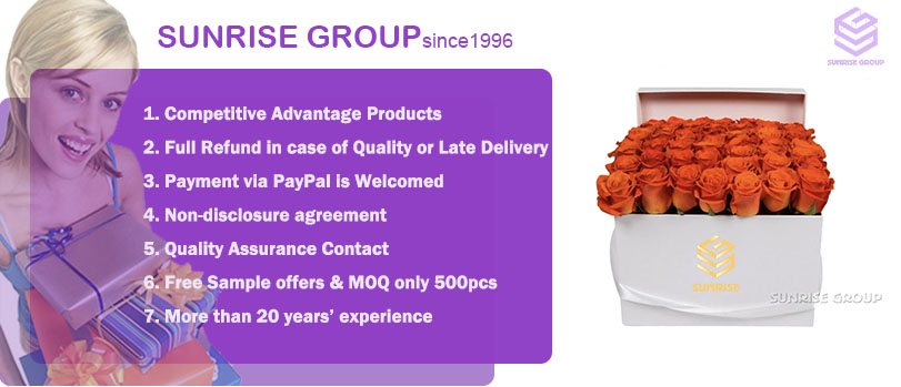 Paper Flower Packaging Box