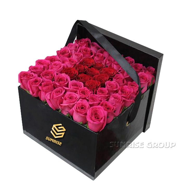 Customized Preserved Square Boxes for Packaging Flowers