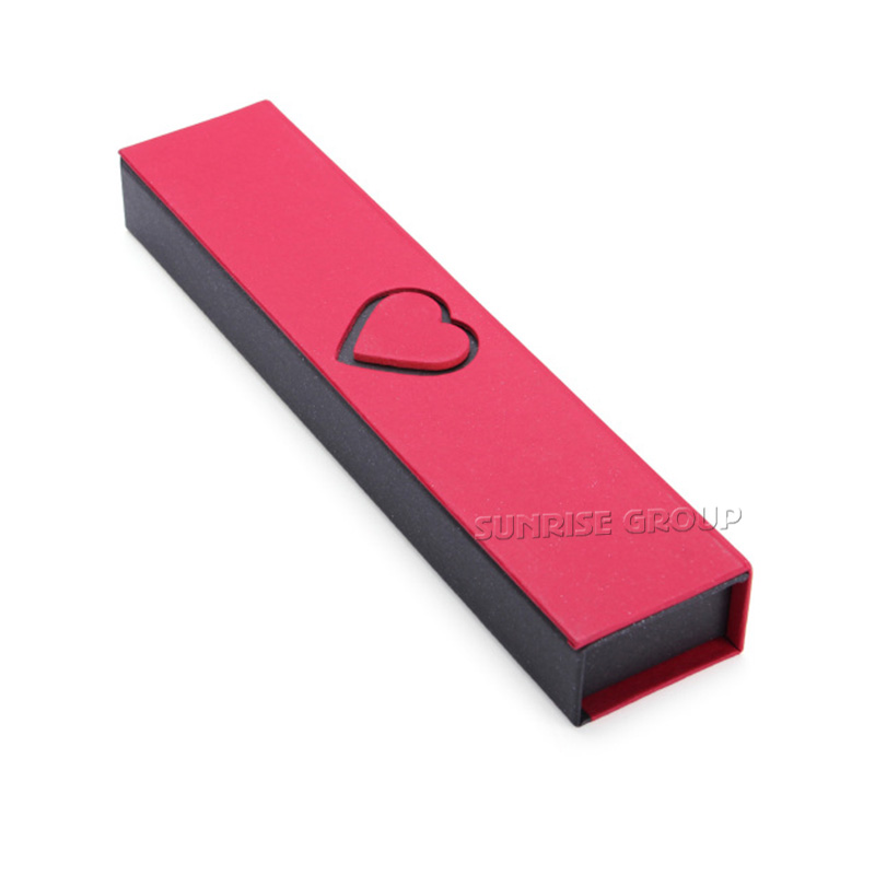 Red Fancy Paper Packaging Box for Jewelry Sets