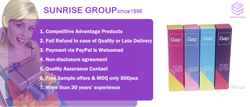 Custom Printed Paper Cardboard Packaging Cosmetic Box