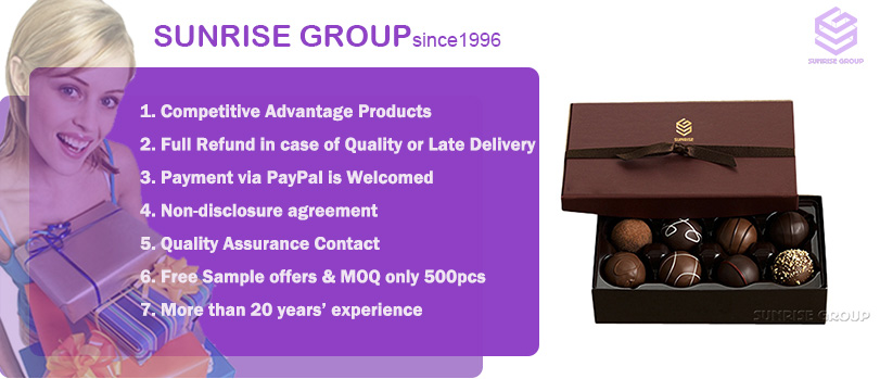 High-end Custom Valentine's  Day Gift Chocolate Box 