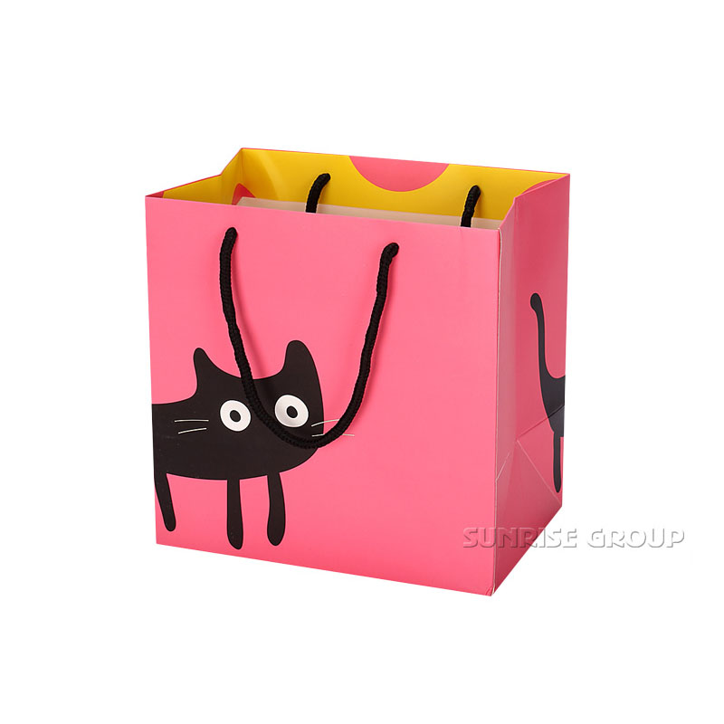 Baby Cloth Packaging Handles Paper Bag