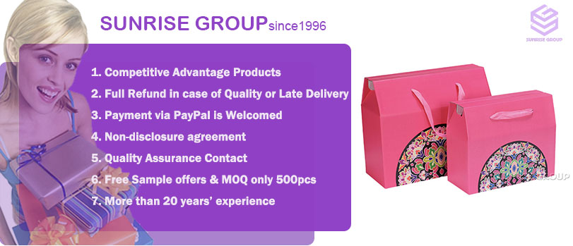New Special Design Logo Printing Colorful Packaging Paper Bag