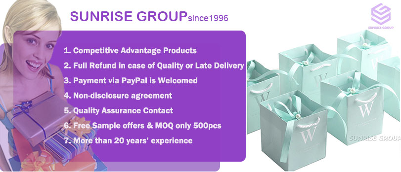 Pure Color Custom Printing Paper Bag Packaging