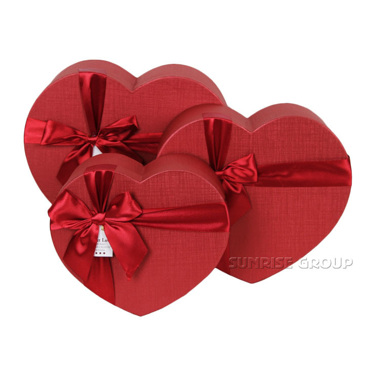 New Design Custom Heart Shape Gift Box for Packaging