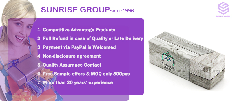 Luxury Packaging Gift Box with Wood Grain