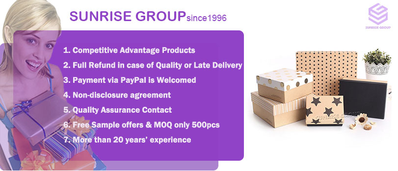 Cute Square Packaging Gift Baby Love Paper Packaging Box