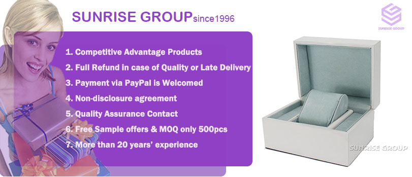 High-end Handmade Wood Jewelry Display Packaging Box