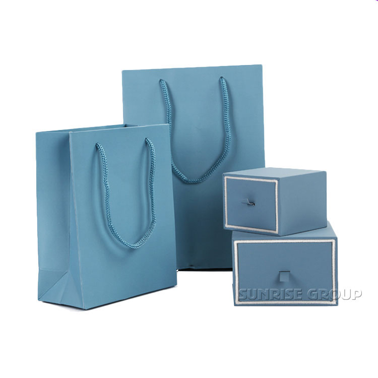 High-end Custom Handmade Jewelry Paper Box Paper Bag