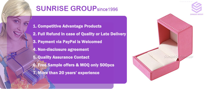 High Grade Delicate  Cardboard Jewelry Display Gift Box
