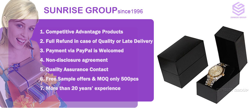 Wholesale Luxury Custom Logo Printing Packaging Gift Watch Box